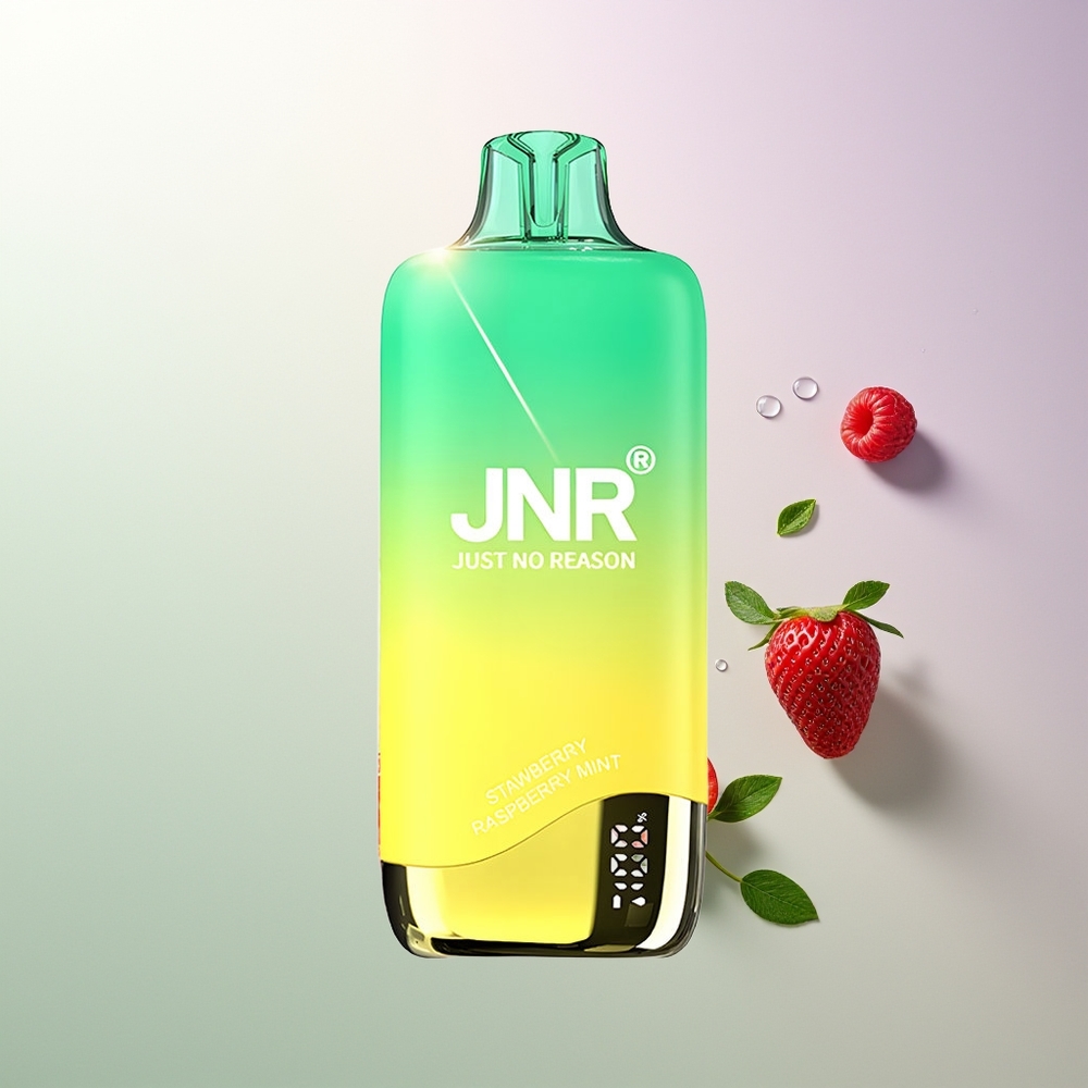 JNR Rainbow 10500 Puffs 600mAh 18ml Jagoda Malina Met