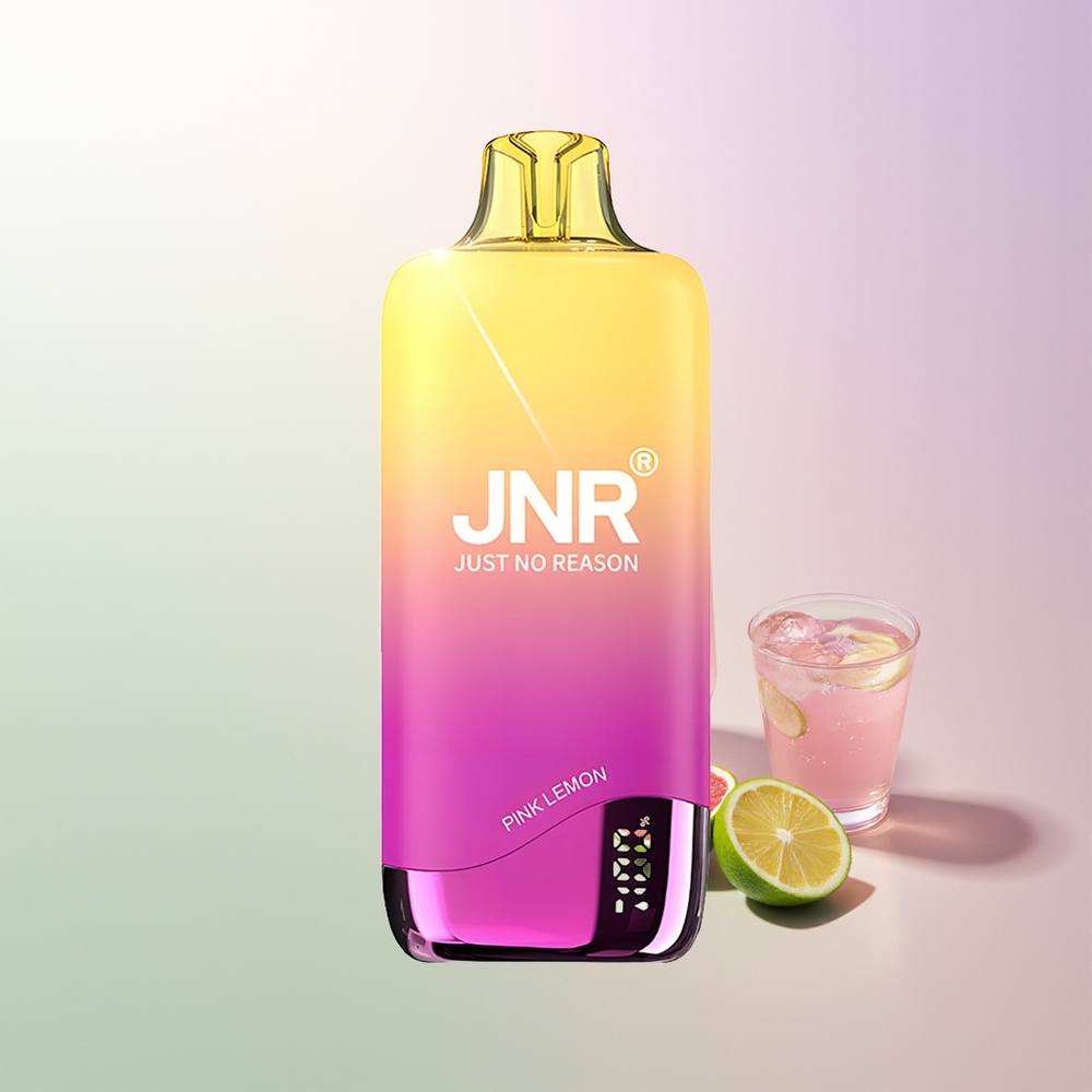 JNR Rainbow 10500 Puffs 600mAh 18ml Roze Limun