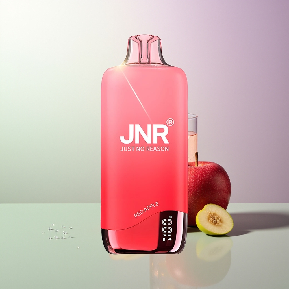 JNR Rainbow 10500 Pufova 600mAh 18ml 0.8ohm Mrežasti Kalem Crvena Jabuka