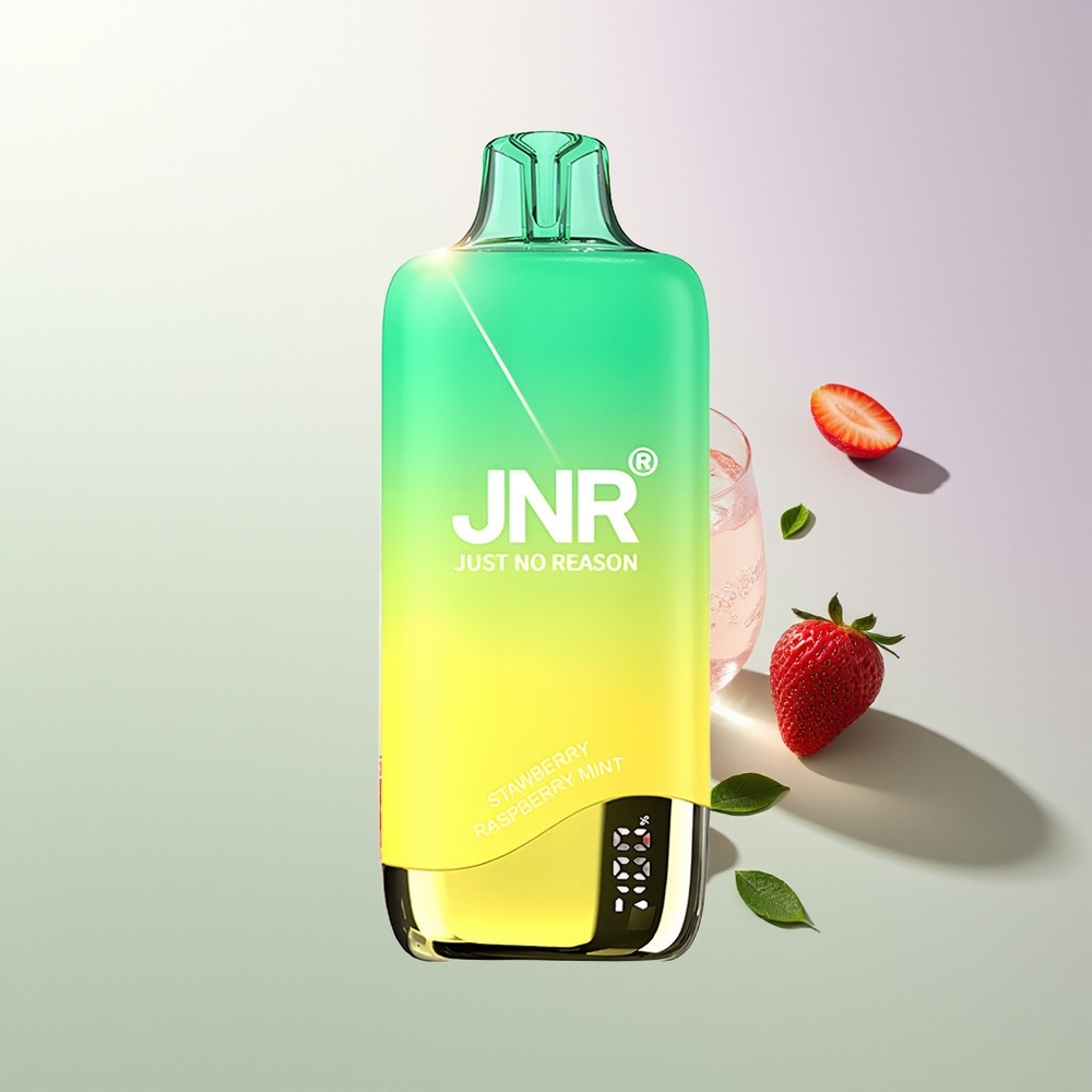 JNR Rainbow 10500 Pufova 600mAh 18ml Jagoda Breskva Nana