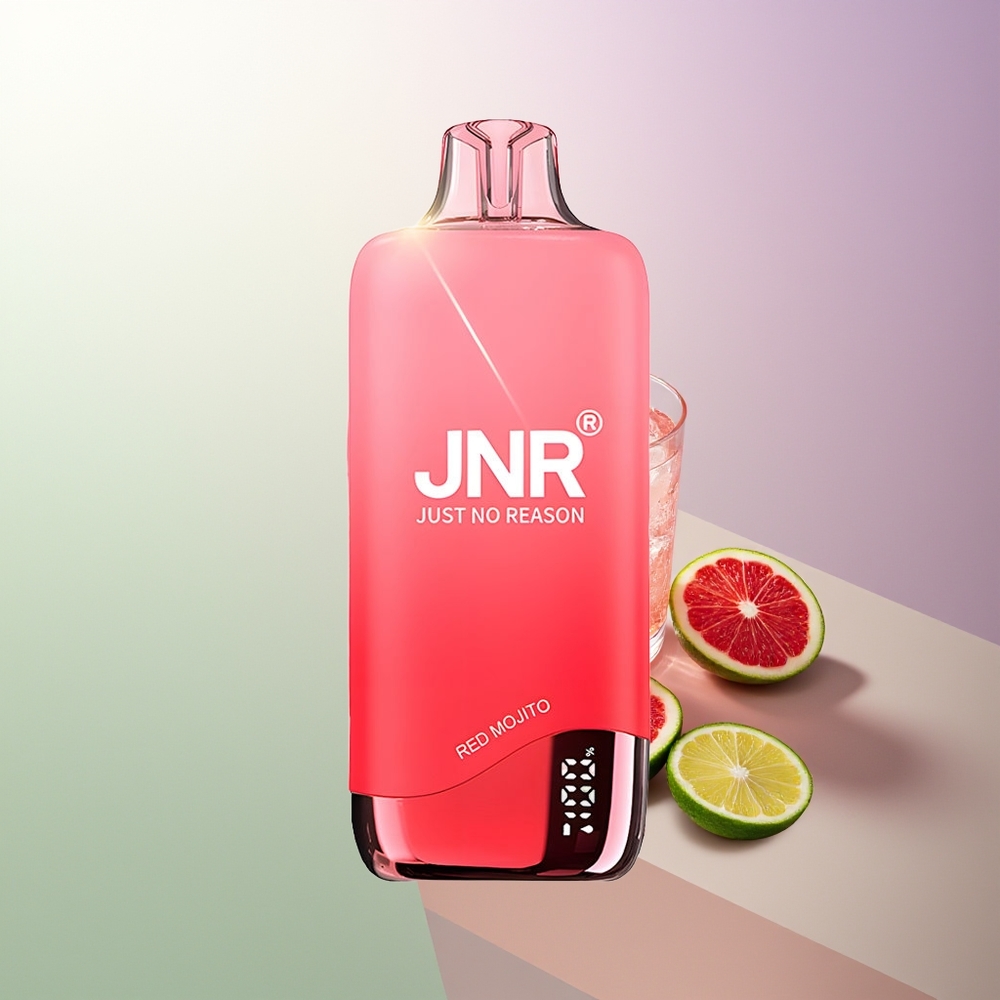 JNR Rainbow 10500 Pufova 600mAh 18ml Mrežni Kalem Crveni Mojito