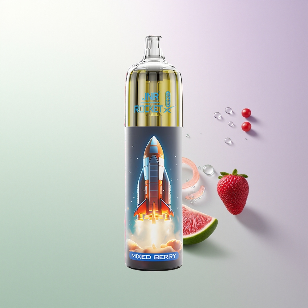 JNR Rocket-X 12400 Pufova Disposal Vape Podesivi Protok Vazduha RGB Svetla 1.2ohm Mrežasti Kalem 850mAh Baterija 25ml