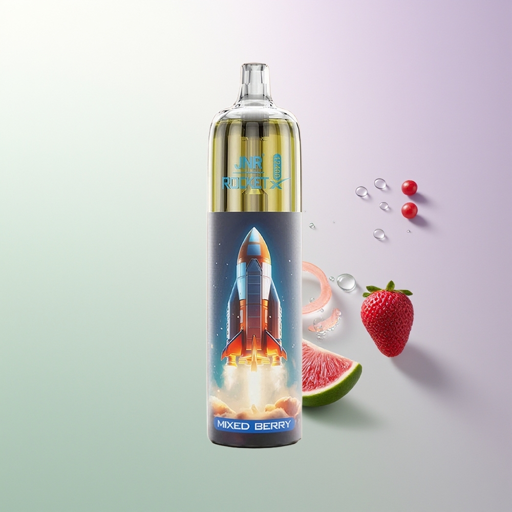 JNR Rocket-X 12400 Pufova Disposal Vape Podesivi Protok Vazduha RGB Svetla 1.2ohm Mrežasti Kalem 850mAh Baterija 25ml
