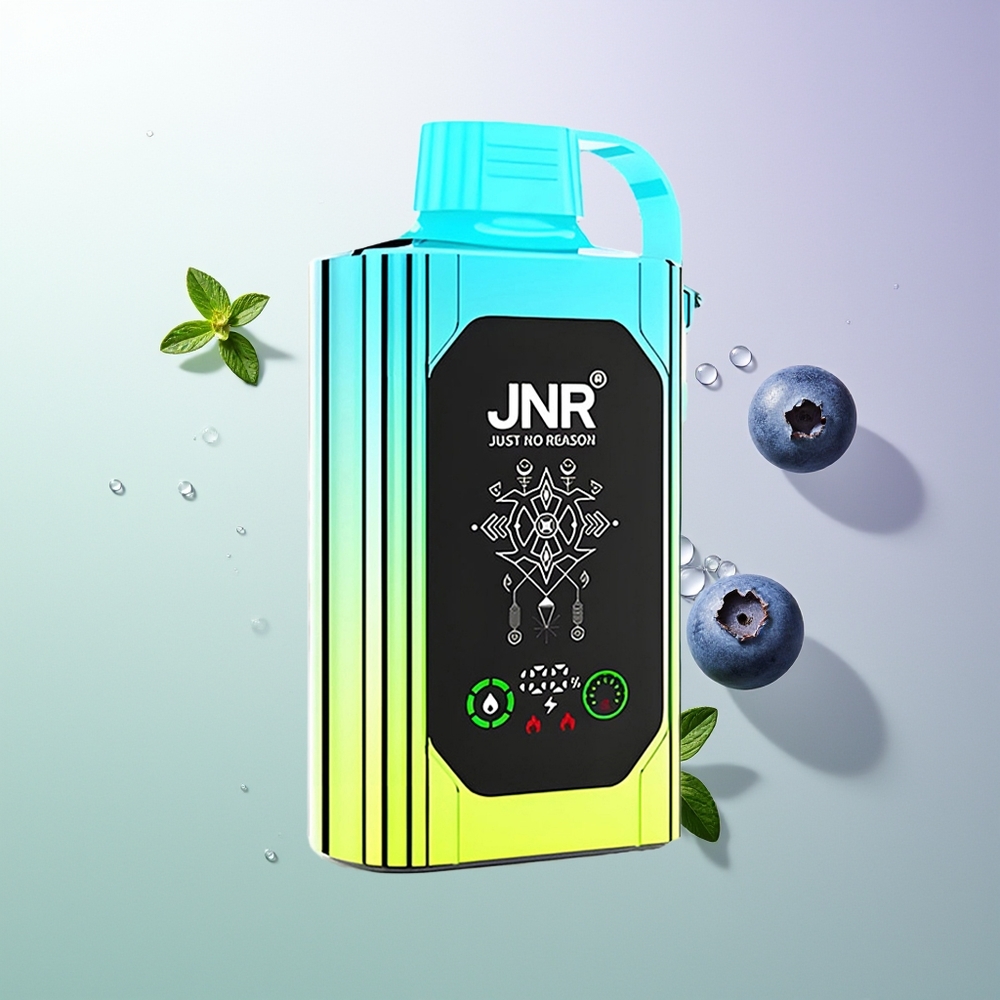 JNR Shisha Hookah Box 20500 Puffs HD Display 1000mAh 25ml Dual Mesh Coil Type-C 0% 2% 5% Borovnica Met Srpski Veleprodaja