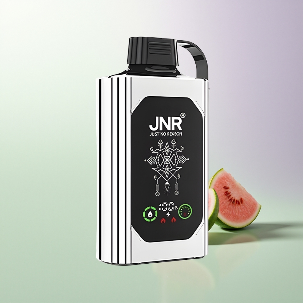 JNR Shisha Hookah Box 20500 Puffs HD Display 1000mAh 25ml Dual Mesh Coil Type-C Quick Charge 0%2%5% Дуња Нана