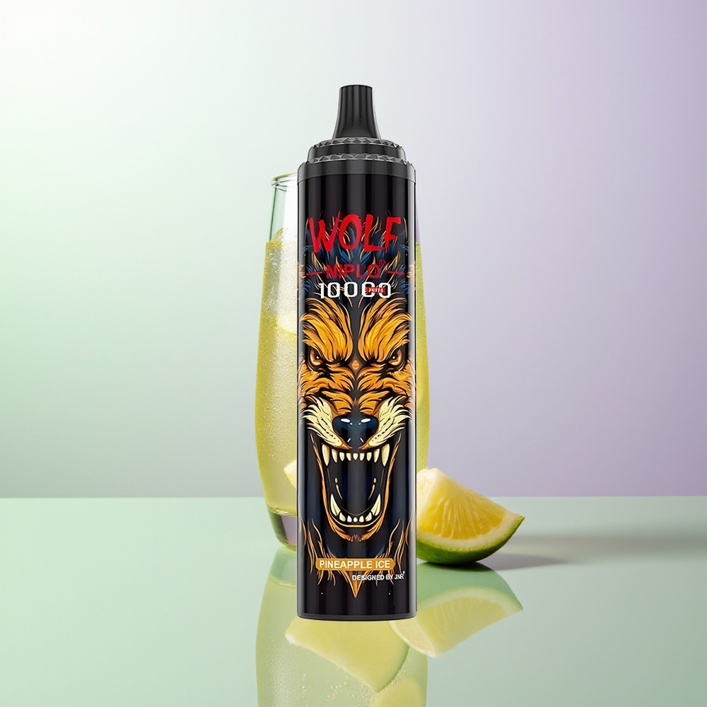 JNR Wolf Niplo 10000 Pufova Mesh 1.0 Ohm 650mAh Type-C Ananas Led