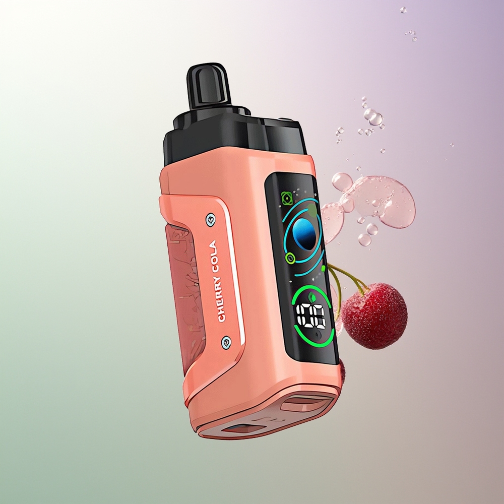 Razz Bar 45000 Pufova Mesh Coil Rechargeable Вишња Кола
