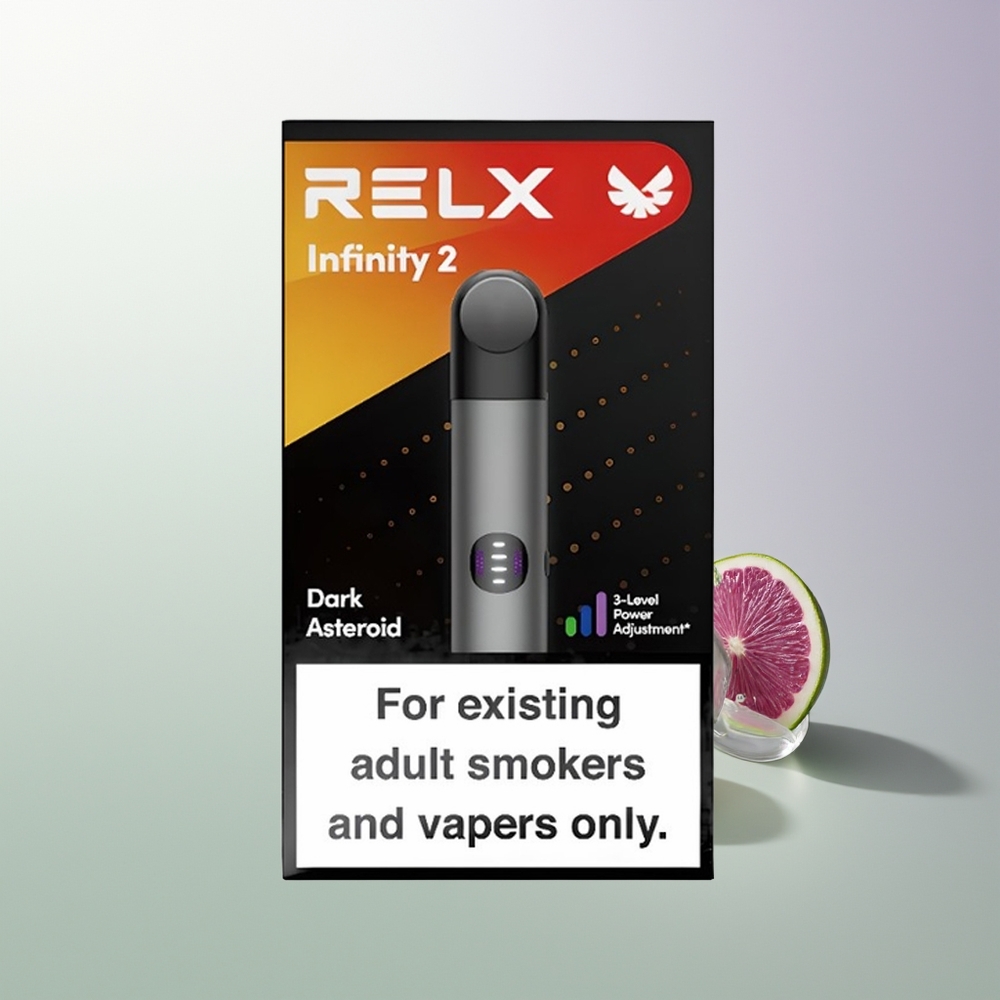 RELX Infinity 2 600 Sleek Metal Sivi 1.9ml 440mAh USB-C