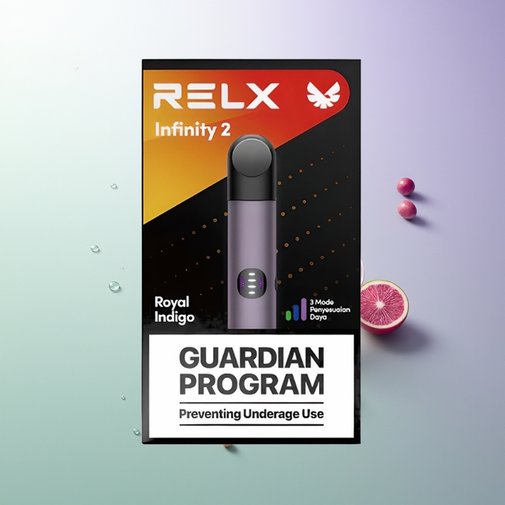 RELX Infinity 2 650 Usta Elegantna Metalik Kraljevsko Plava Kombinacija