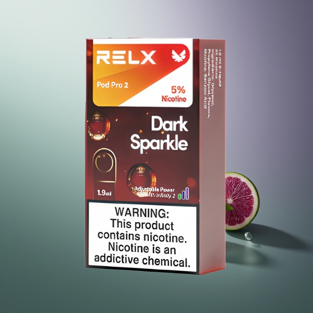 RELX Pod Pro 2 600 Pufova 1.9ml 3 Režima (Eco, Smooth, Boost) Dark Sparkle Srpski Dobavljači