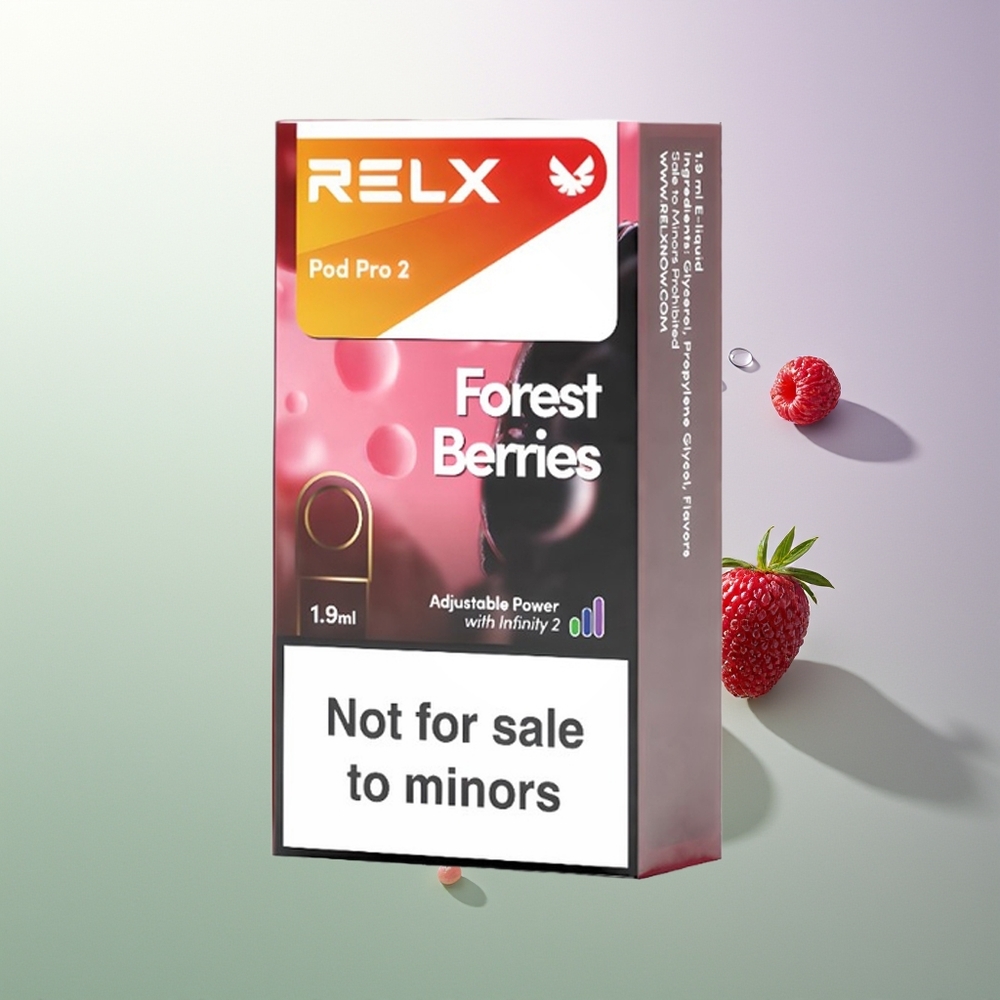 RELX Pod Pro 2 600 puševa 1.9ml 3 moda Šumske bobice Srpski Dobavljači