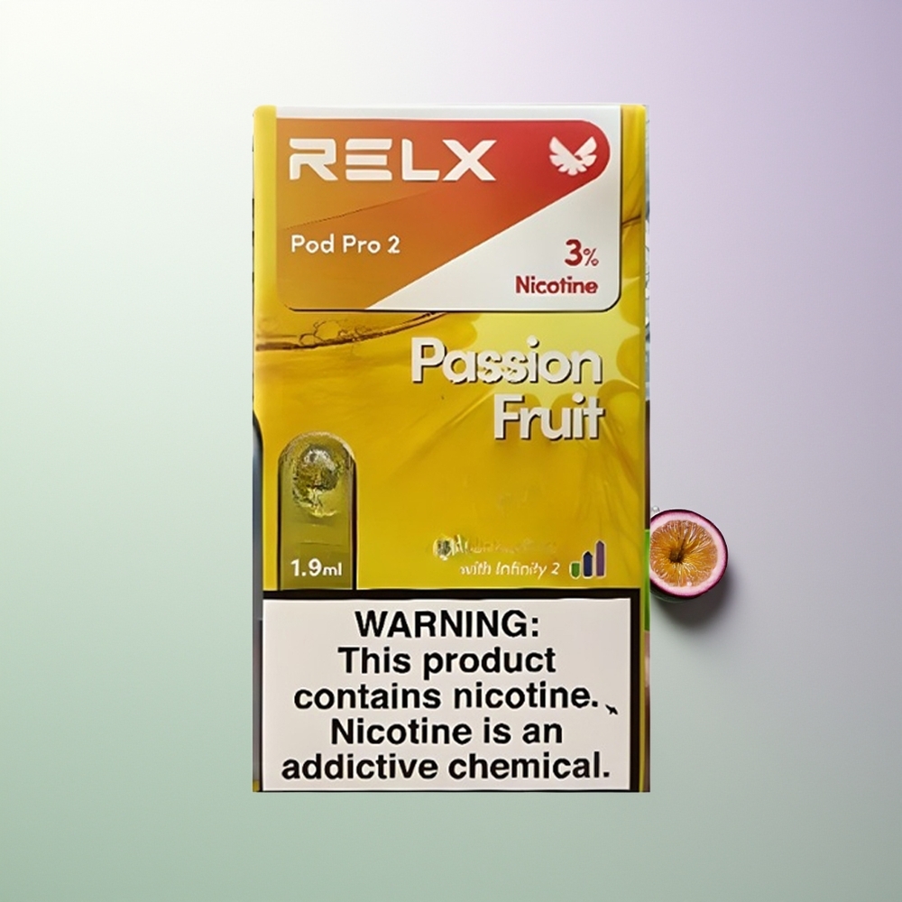 RELX Pod Pro 2 600 puševa 1.9ml 3 režima napona Ekstrakt Pasionskog Voća Srpski Distributeri