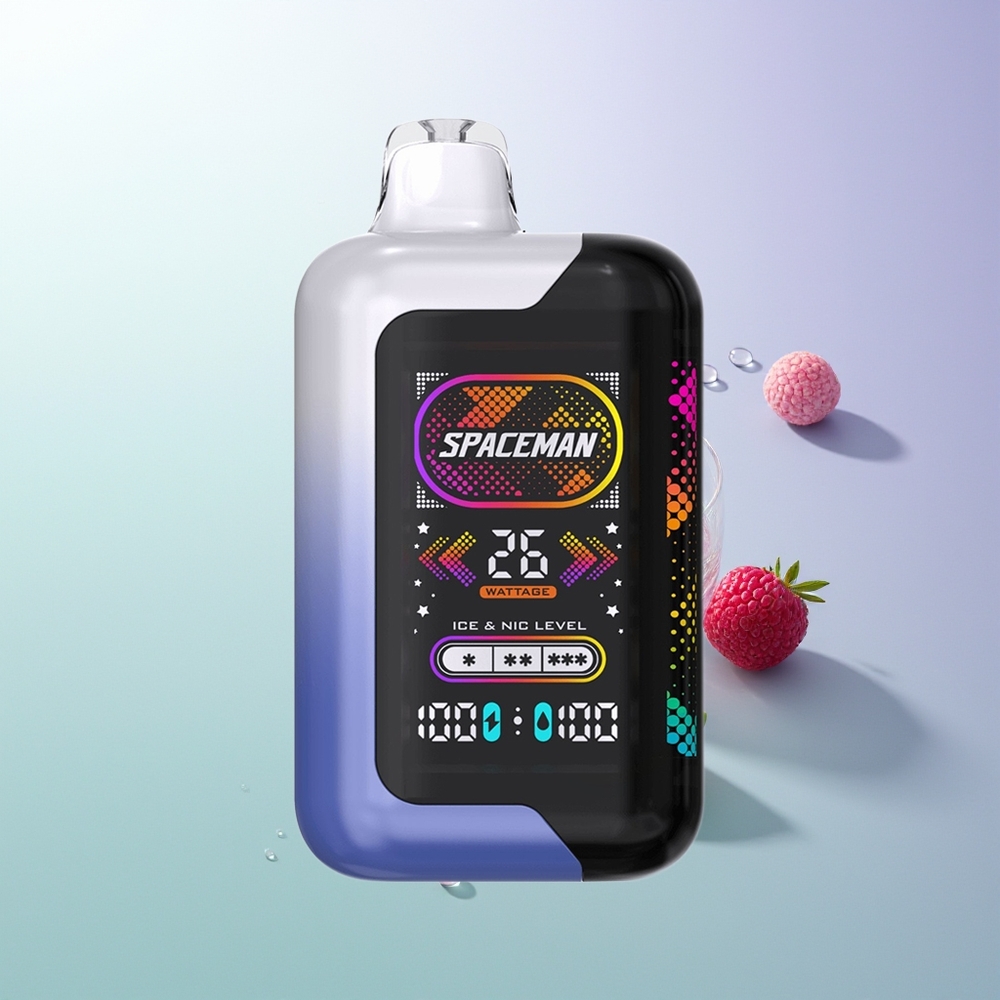 SMOK SPACEMAN SP40000 20ml 50mg Plavi Malina Led Srpski Veleprodajci