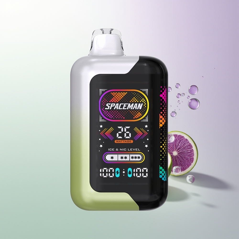 SMOK SPACEMAN SP40000 2 USTA 20ml 50mg/ml BELO GROŽĐE LED
