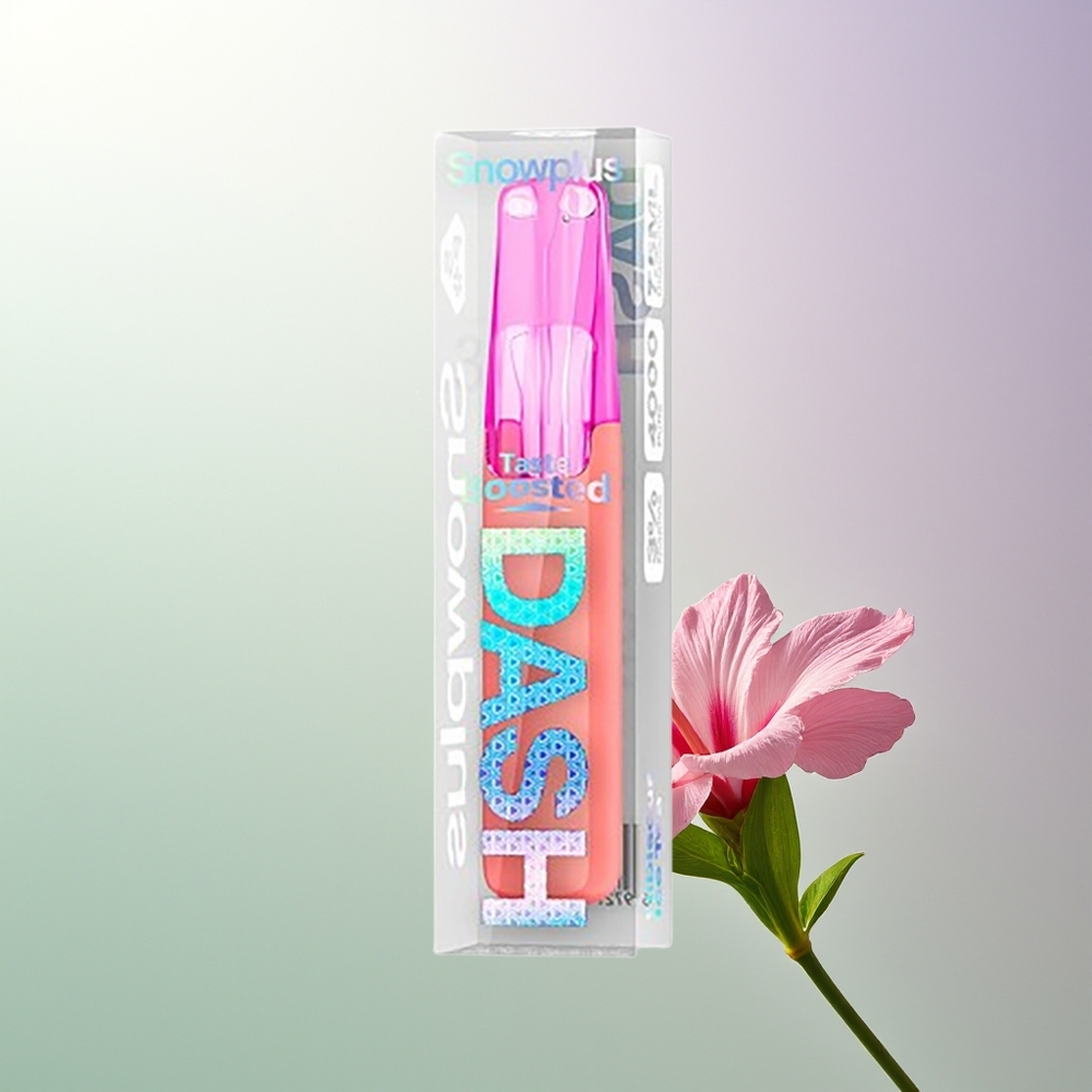 Snowplus Dash 4000 Pufova Ceramika 530mAh 7.5ml Hibiskus Ledeni Čaj Srbija Veletrgovci