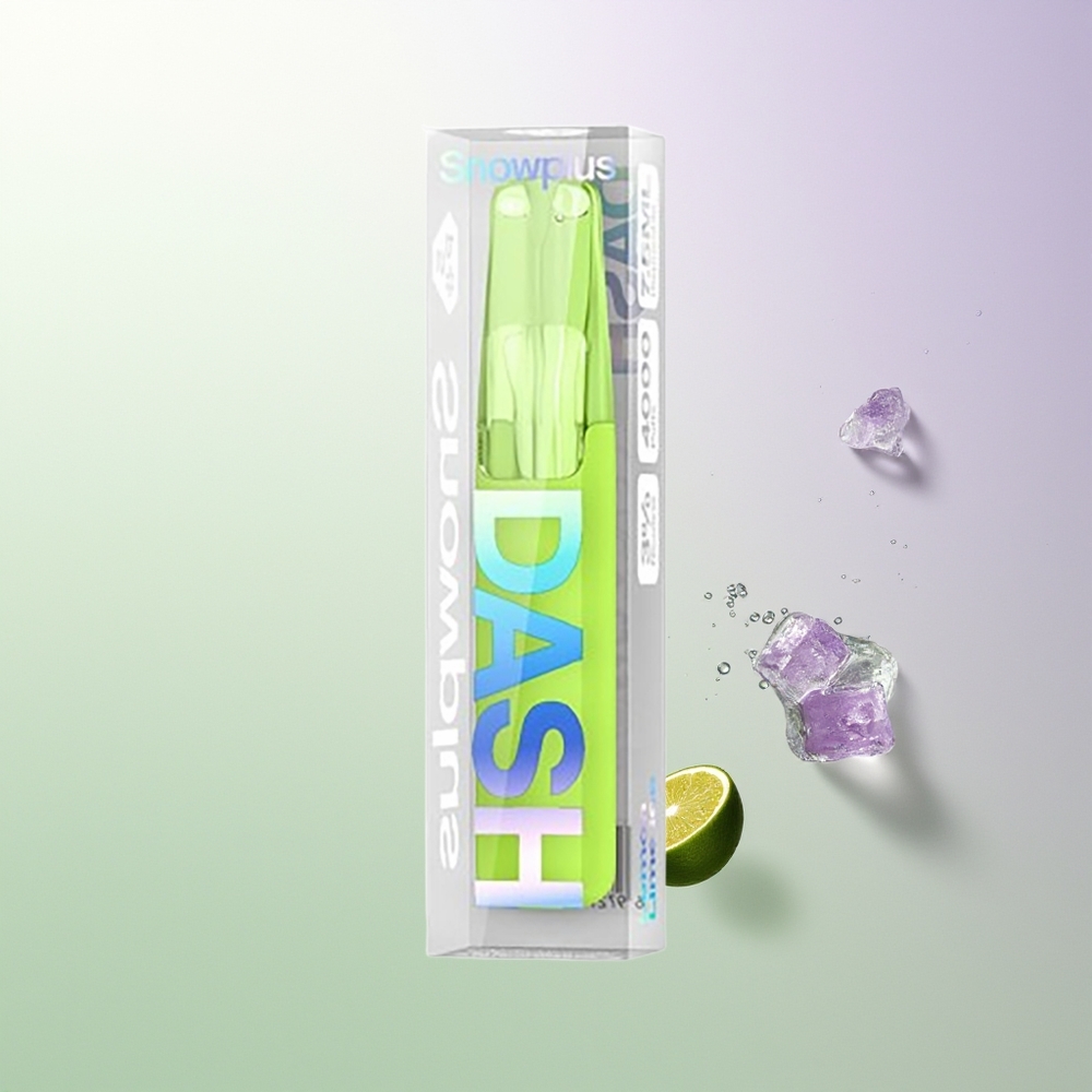 Snowplus Dash 4000 Pufova Ceramika 530mAh 7.5ml Limeta Limeta Led