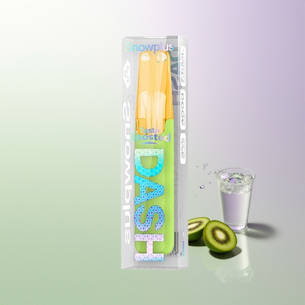 Snowplus Dash 4000 Pufova Ceramika 7.5ml 530mAh Kiwi Led Srpski Dobavljači