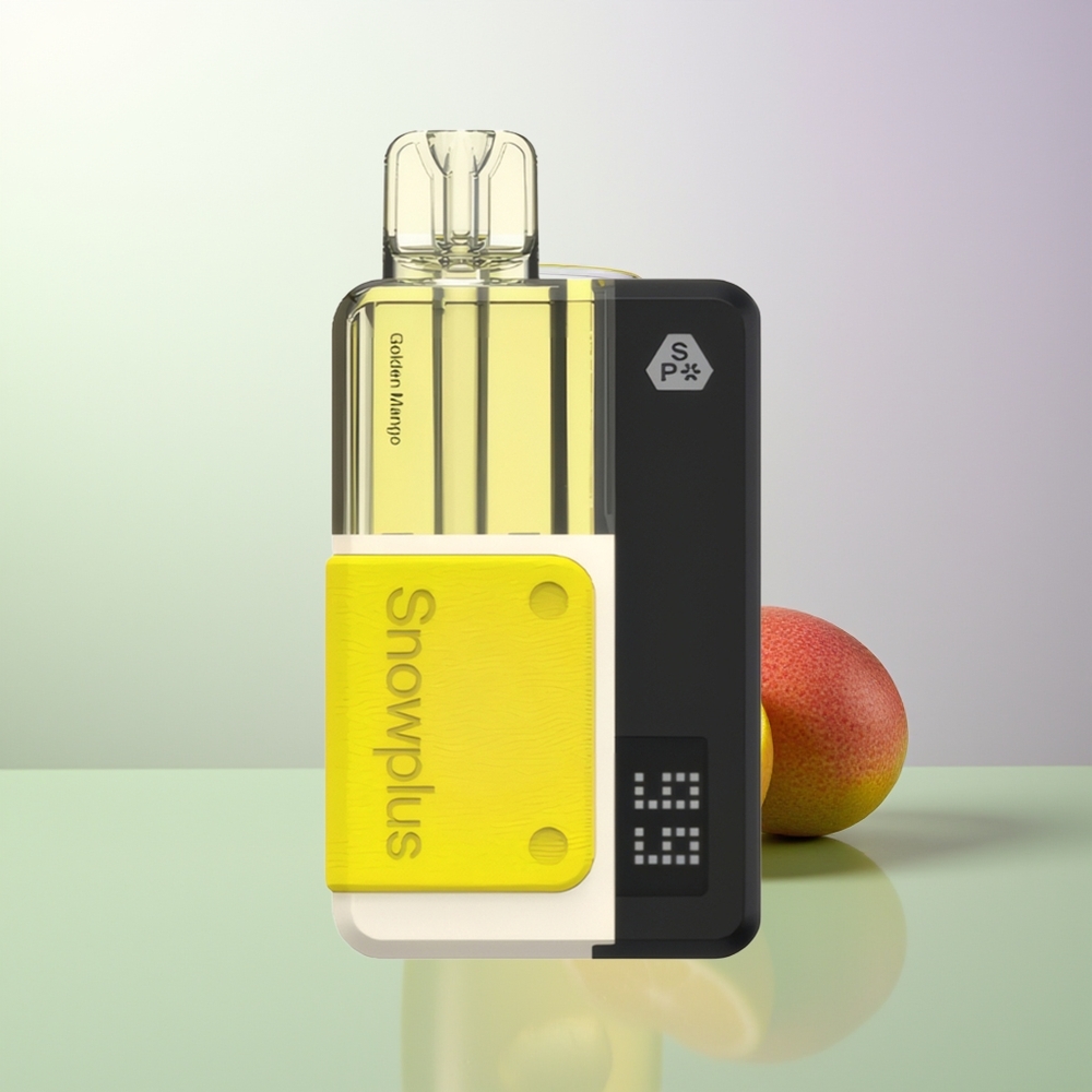 Snowplus Swift 15000 Pufova Dual Mesh 1000 mAh 2+10 ml Zlatna Mango