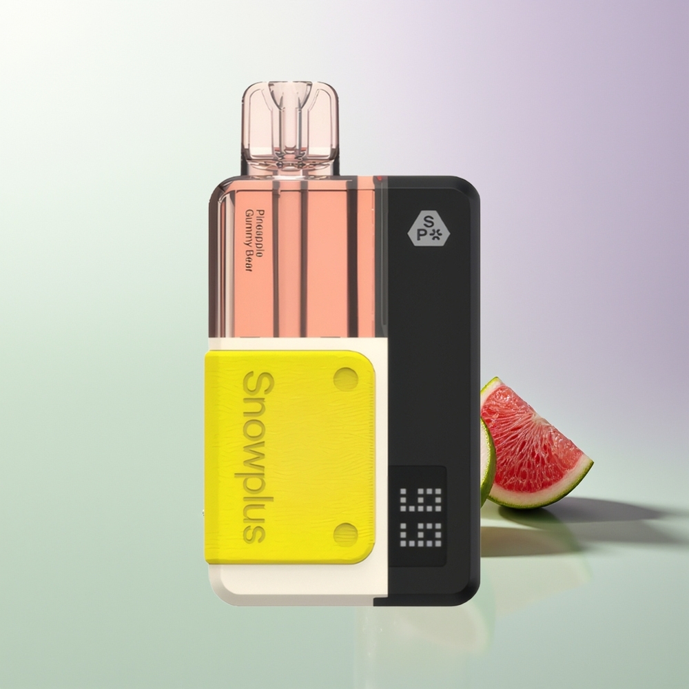 Snowplus Swift 15000 Pufova Dual Mesh 2+10ml Ananas Gumeni Medved