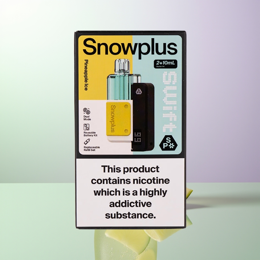 Snowplus Swift 5000 Puffs Dual Mesh 1000 mAh Ananas Led