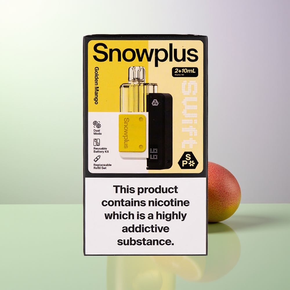 Snowplus Swift 5000 Puffs Dual Mesh 1000mAh Zlatna Mango