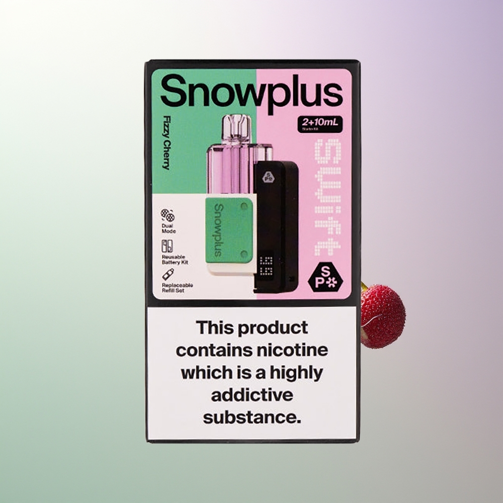 Snowplus Swift 5000 Pufova Dual Mesh 1000 mAh Gazirana Trešnja