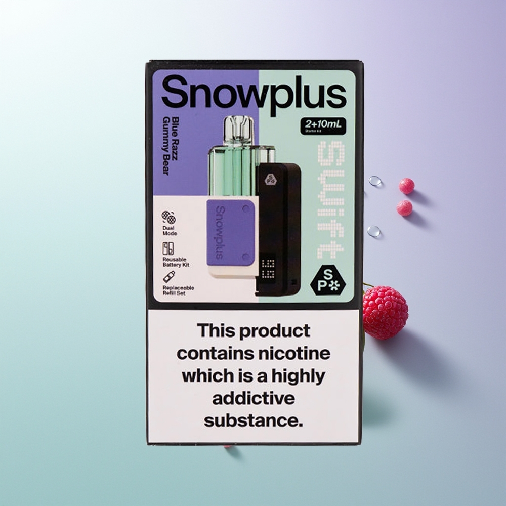 Snowplus Swift 5000 Pufova Dual Mesh 2+10 ml Plava Malina Gumeni Medved Srpski Dobavljači