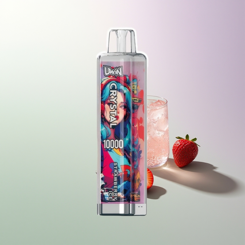 UWIN Crystal 10000 Puffova RGB Mešovita Jagoda Led