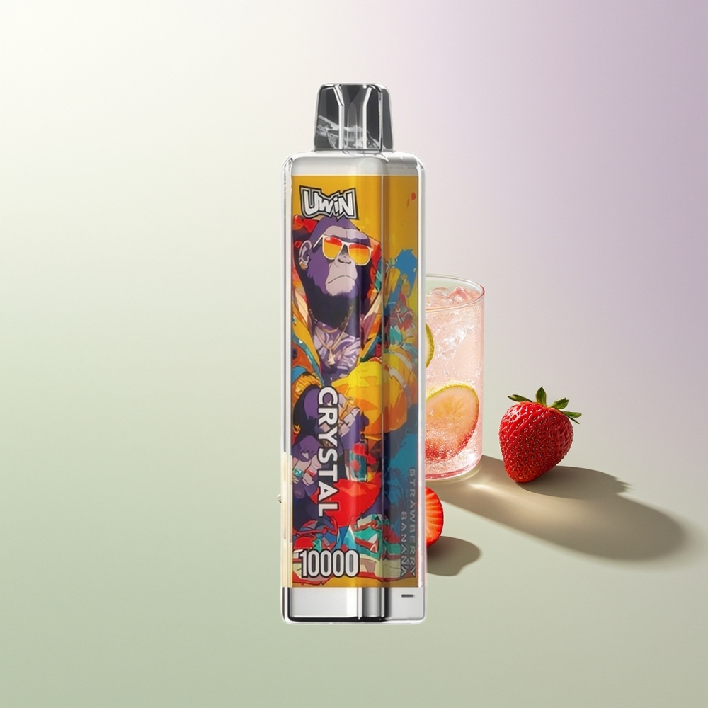 UWIN Crystal 10000 Puffs RGB Jagoda Banana