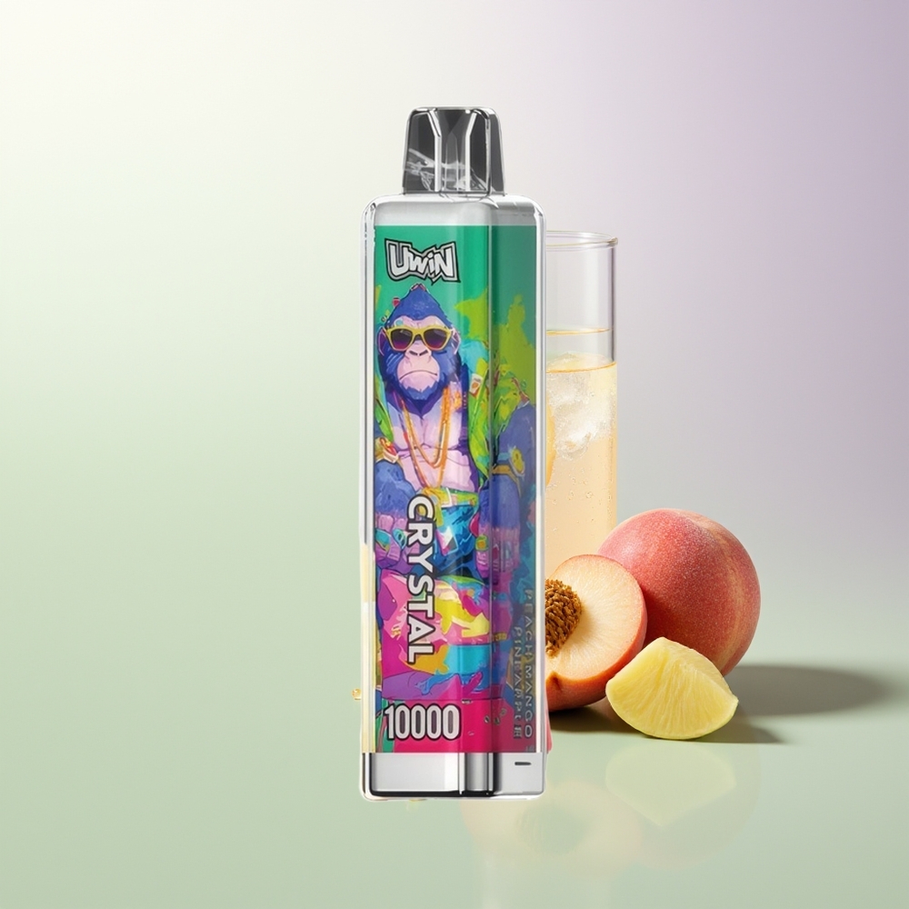 UWIN Crystal 10000 Pufova RGB Breskva Mango Ananas Srpski Distributeri