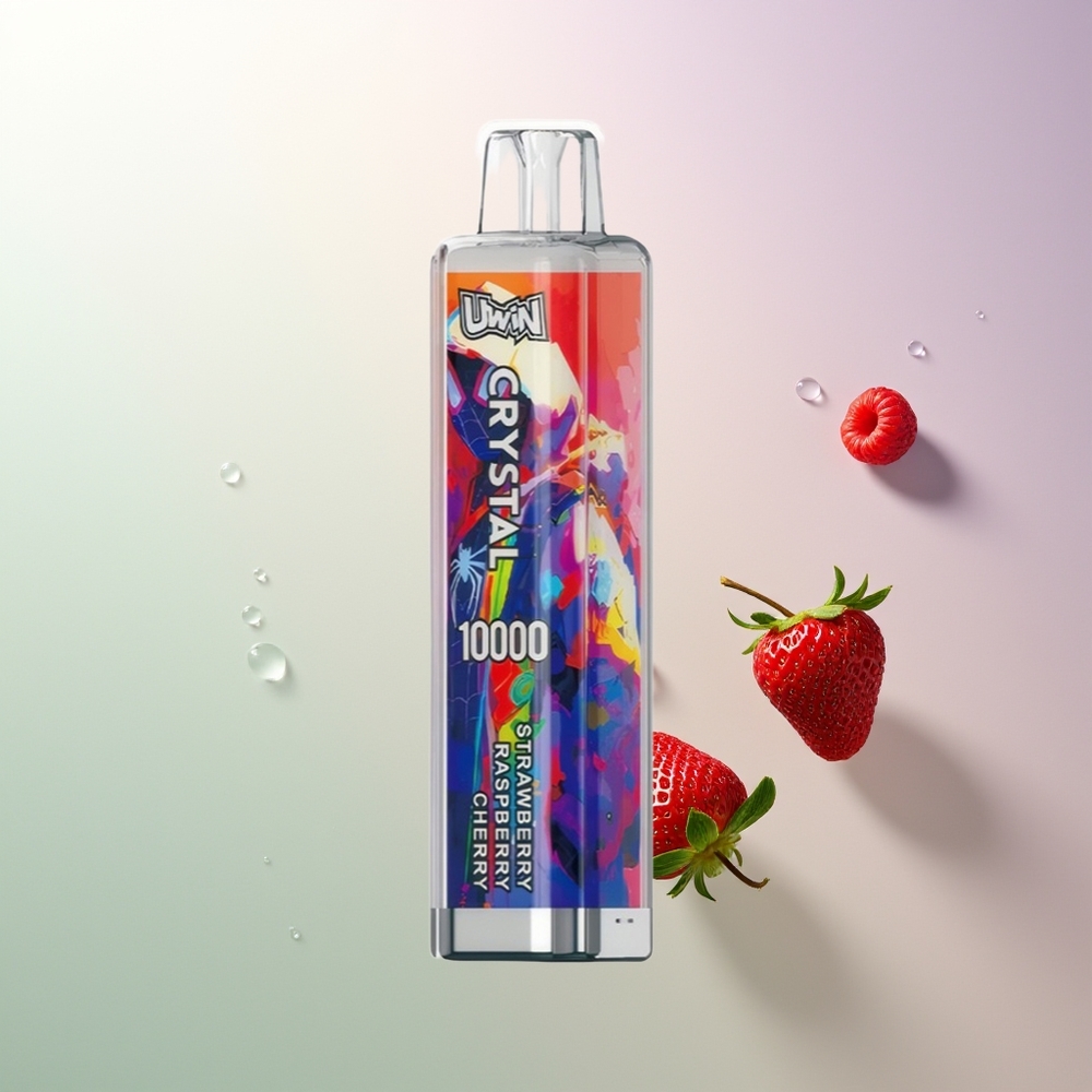 UWIN Crystal 10000 Pufova RGB Brzi Punjenje Type-C Jagoda Malina Trešnja