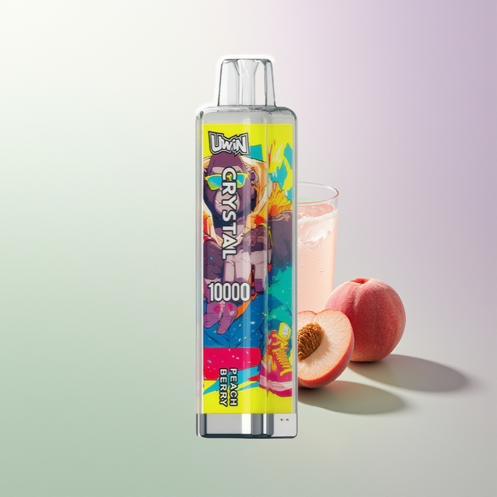 UWIN Crystal 10.000 Pufova RGB Bresa-Jagoda Vape Srpski Dobavljači