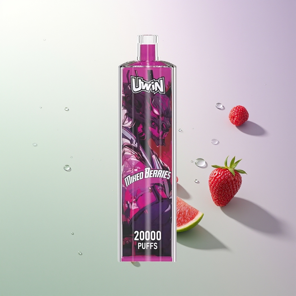 UWIN Shisha Hookah Crystal 20000 Pufova 22ml Mesh Coil Tip-C Punsko Bobe