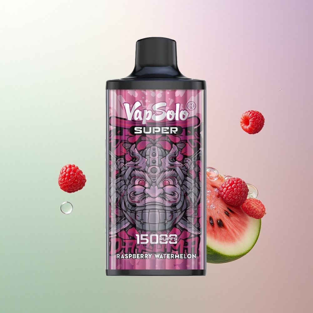 Vapsolo Super 15000 Pufova 40ml 850mah Meš Cev Tip-C Malina Lubenica Srbija Distributeri