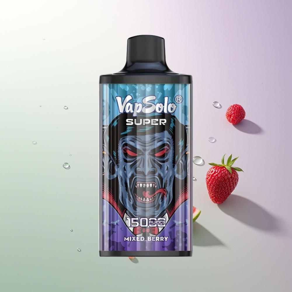 Vapsolo Super 15000 Pufova 40ml 850mah Mešovite Bobice Srpski Distributeri