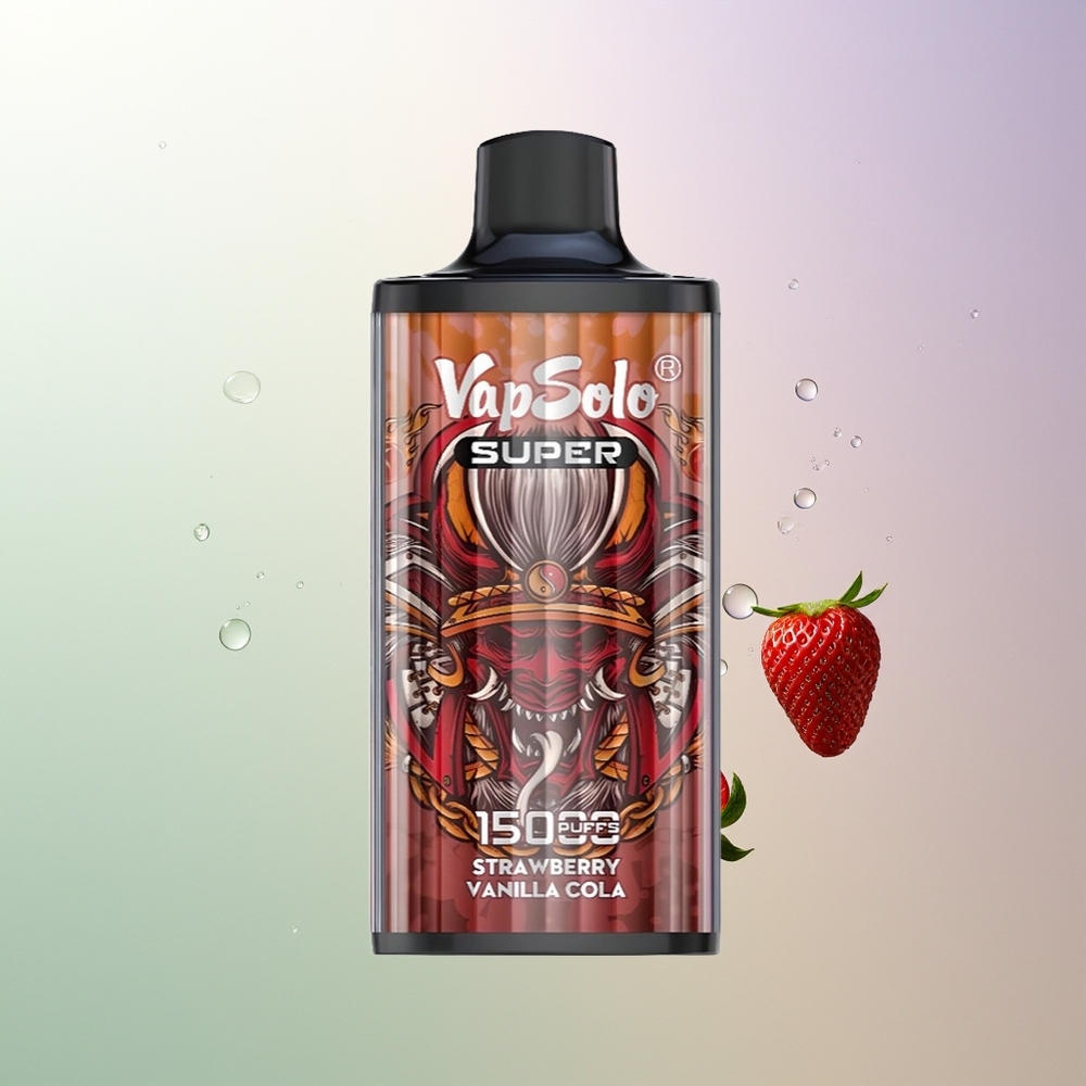 Vapsolo Super 15000 Pufova 40ml 850mah Tip-C Jagoda Vanila Kola Srpski Distributeri