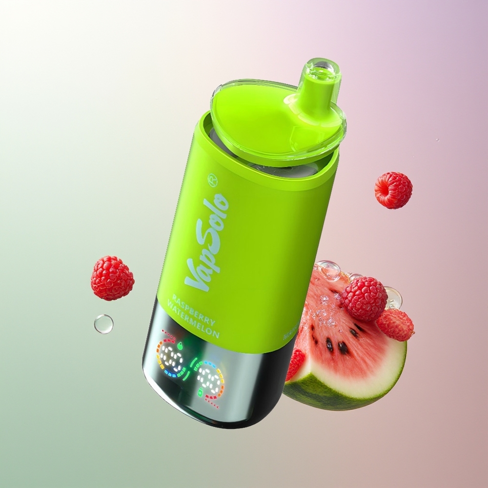 VapSolo Triple 30000 Puffs 40ml 3 Rezervoar Type-C Malina Lubenica Srbija Dobavljači
