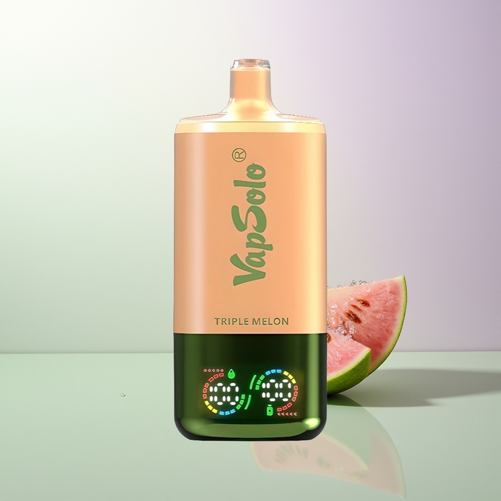 Vapsolo Triple 30000 Puffs 40ml 3 Rezervoara Tip-C Trostruka Melon Srpski Dobavljači