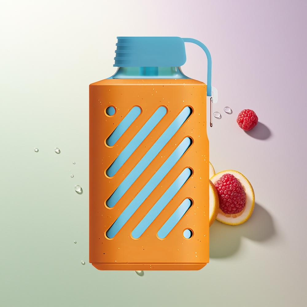 VOZOL GEAR 10000 Puffova Multi-Funkcionalna Kopča 20ml Kapacitet Tekućine Malina Mandarina