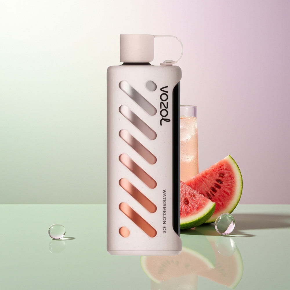 VOZOL Gear Shisha 25000 Pufova Dual Mesh Dual Modes S.i.L.C Tech 1000mAh 5mg/ml Lubenica Led Srpski Distributeri
