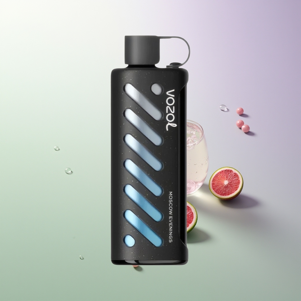 VOZOL Gear Shisha 25000 Pufova S.i.L.C Tech Dual Mesh 30 Ukusnih Aroma Moskovske Večeri