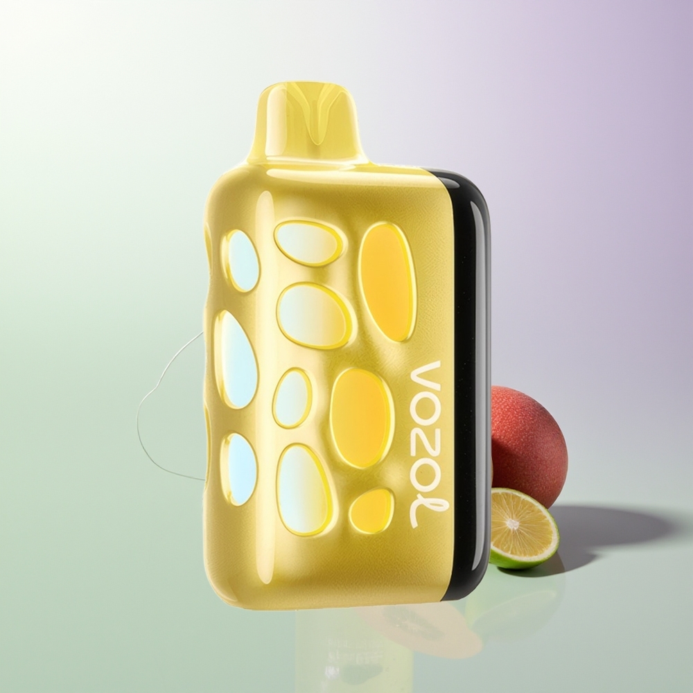 VOZOL RAVE 40000 270° Vibrant Glow Beat-Synced Party 80% Charge 20 Mins Eclipse Vaping 20/50mg/ml 1000mAh Манго Лед