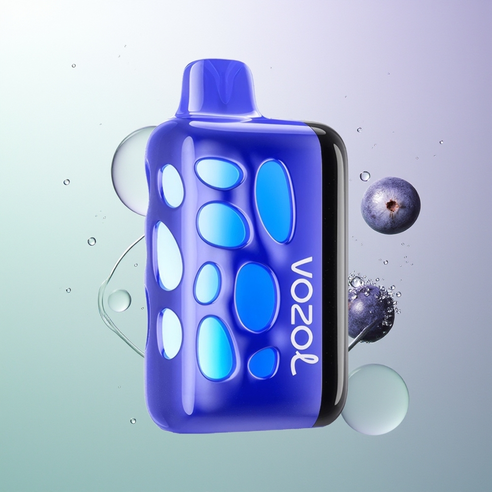 VOZOL RAVE 40000 Usta 270 Stepeni Sjaj Dizajn Ritam Party Mod 20/50mg/ml Nikotin Borovnica Led