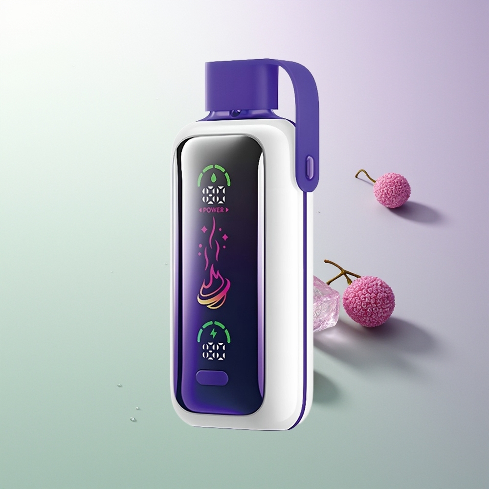 VOZOL Star 20000 Puffova Duple Mesh Ekran HD 650mAh Grožđe Led
