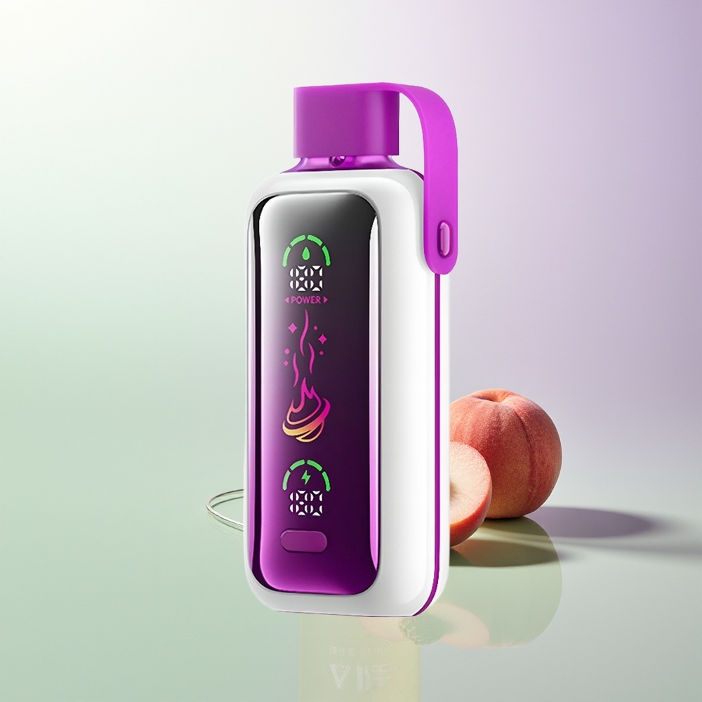 VOZOL Star 20000 Pufova HD Ogledalo Ekran Dvojna Mreža 650mAh Breskva Led