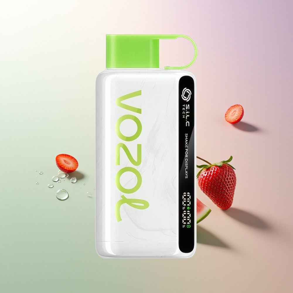 VOZOL STAR 9000/12000 PUFS RECIKLIRANA PLASTIKA BRZA PUNJENJE 650mAh BATERIJA JAGODA LUBENICA