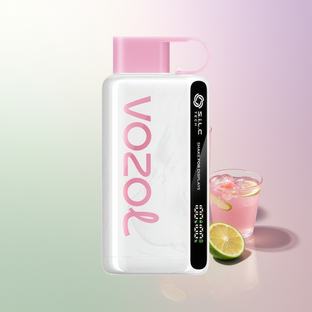 VOZOL STAR 9000/12000 S.i.L.C TECH 30% brže punjenje 650mAh Roze Limunada