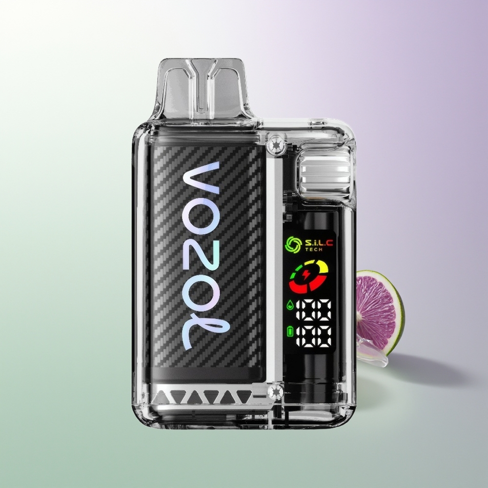 VOZOL Vista 20000 Puffs Rechargeable 650mAh 2% Nikotina OLED Ekran S.i.L.C Tech Dual Mesh Coil MCU Chip 65% PCR