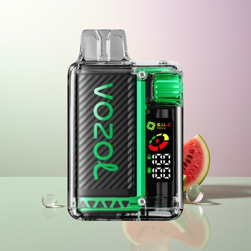 VOZOL Vista 20000 Pufova Rechargeable 650mAh OLED S.i.L.C Tech Dual Mesh Coil Bubanj Ledena Vodenica