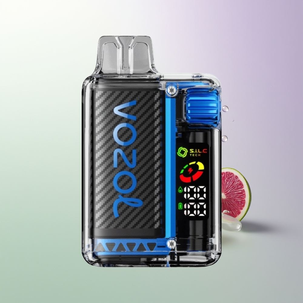 VOZOL Vista 20.000 Pufova Rechargeable 650mAh OLED Ekran Dual Mesh Coil MTL Vaping PCR Materijal